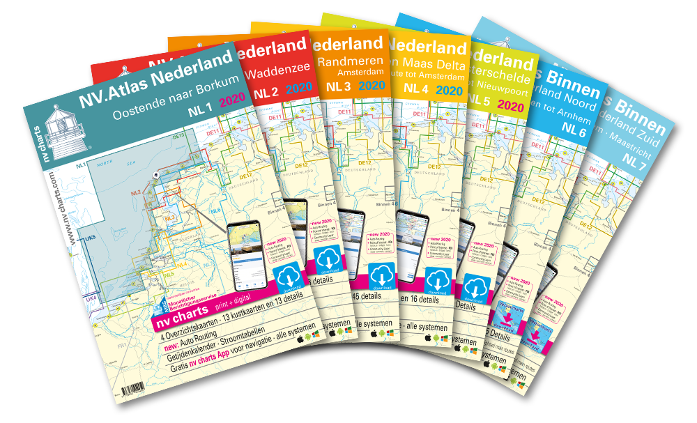 NV Charts Atlas Nederland NL1-7